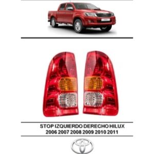 STOP IZQUIERDO DERECHO HILUX 2006 AL 2011